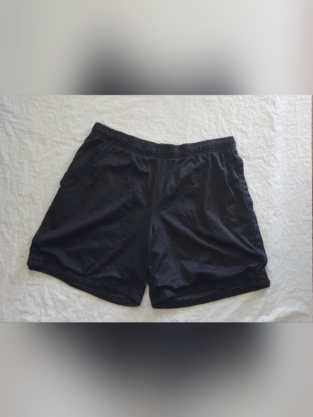 STARTER Black Men's Athletic Mesh Shorts